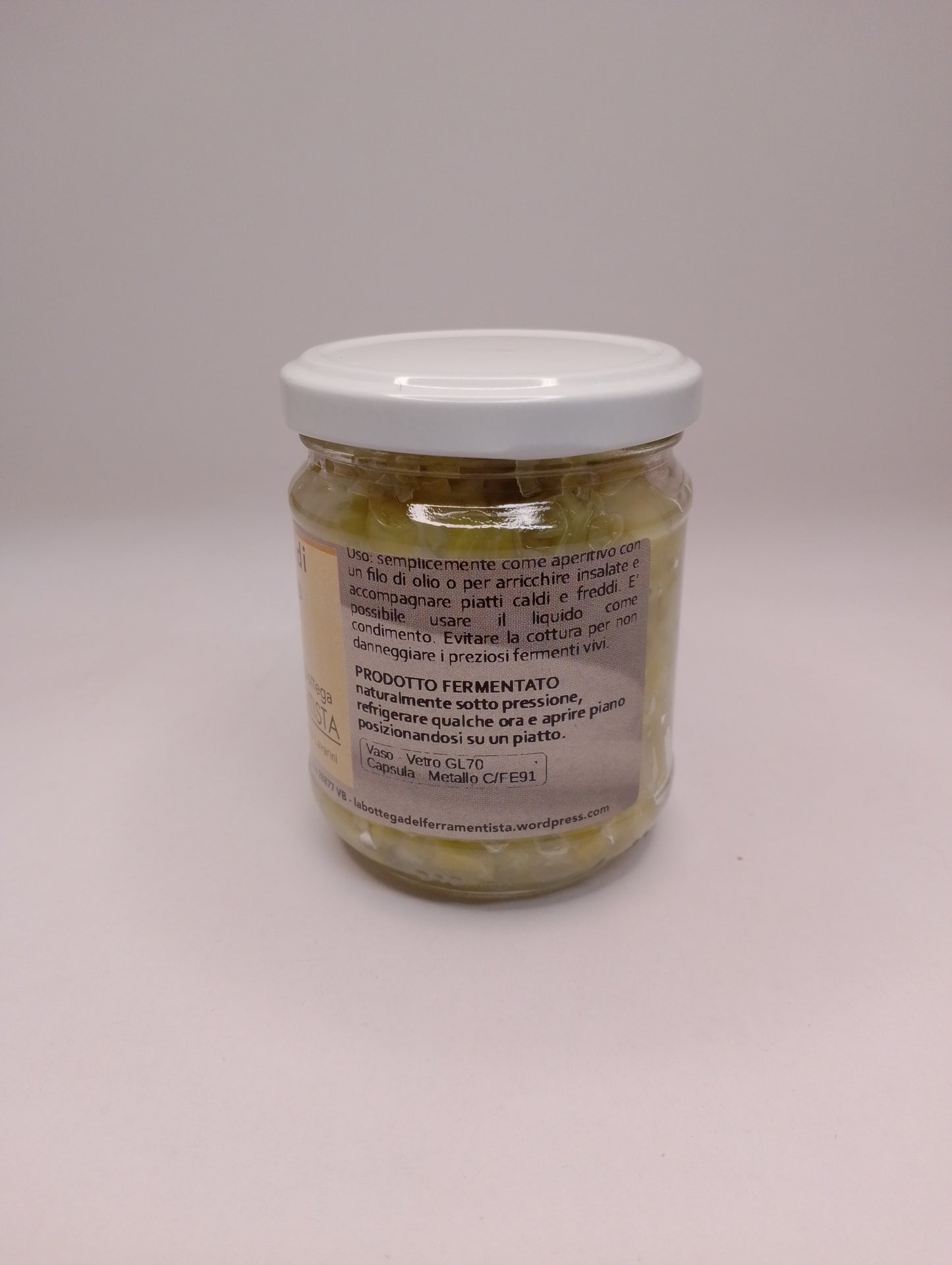 Crauti di porro 170 gr - La Bottega del Fermentista
