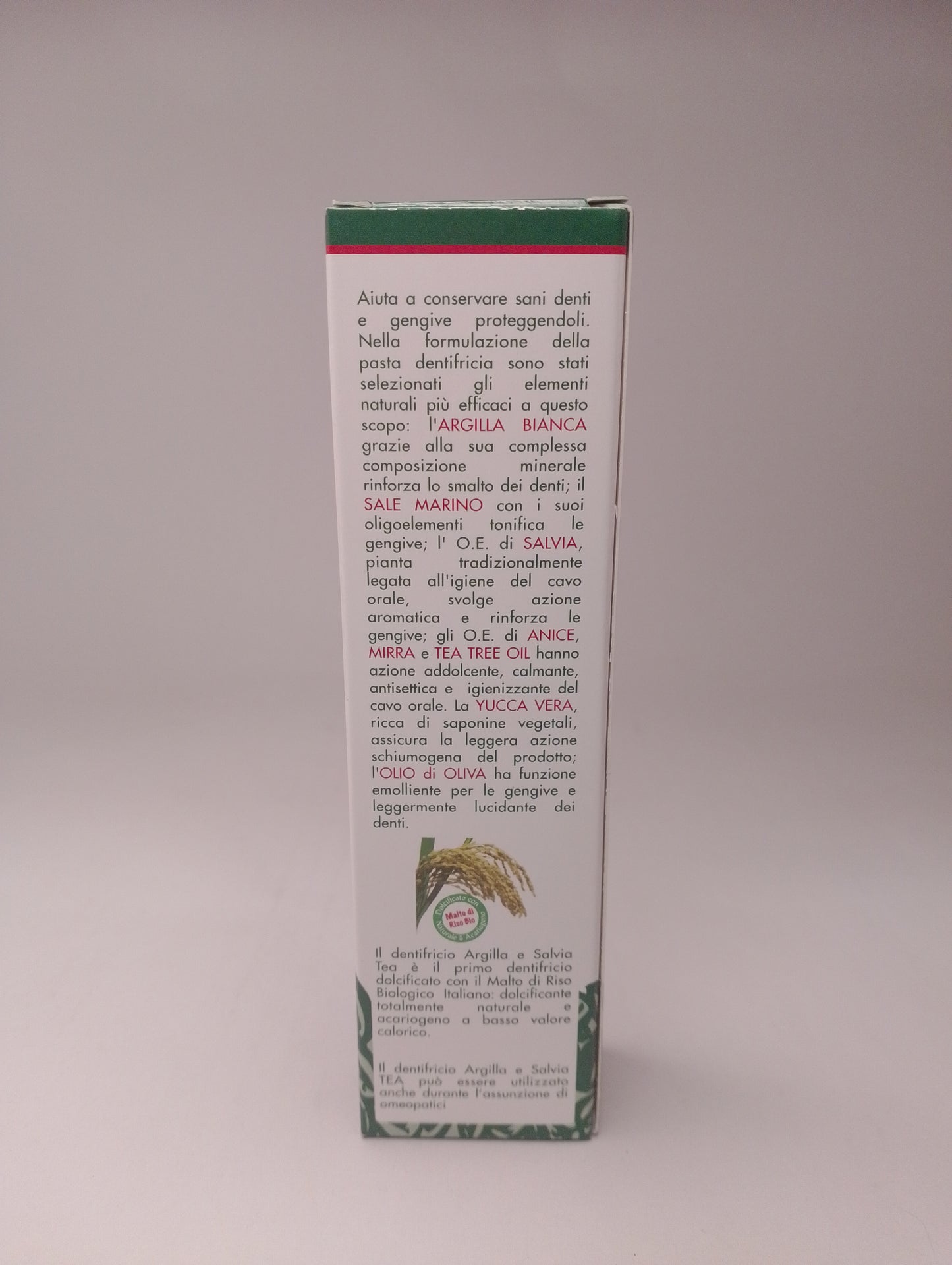 Dentifricio argilla e salvia – Tea Natura 75ml