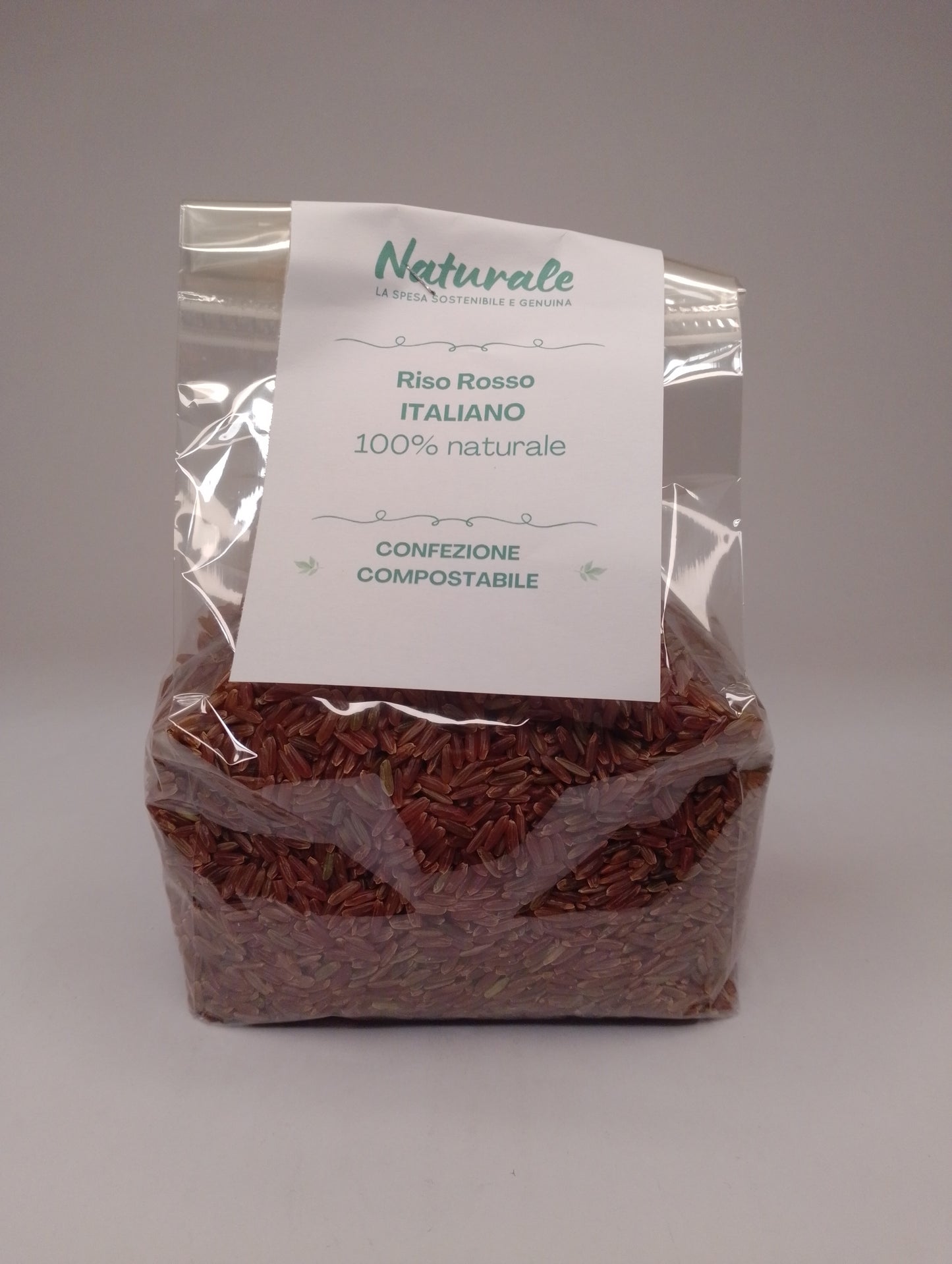 Riso rosso integrale 500 gr - Il Naturale