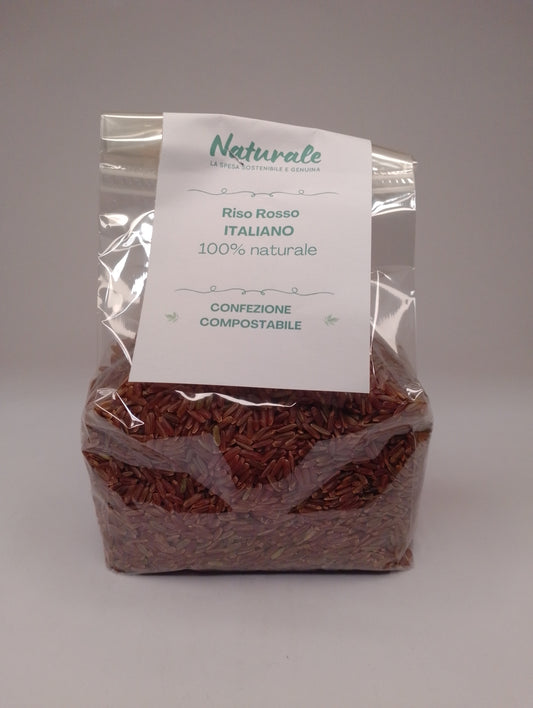 Riso rosso integrale 500 gr - Il Naturale
