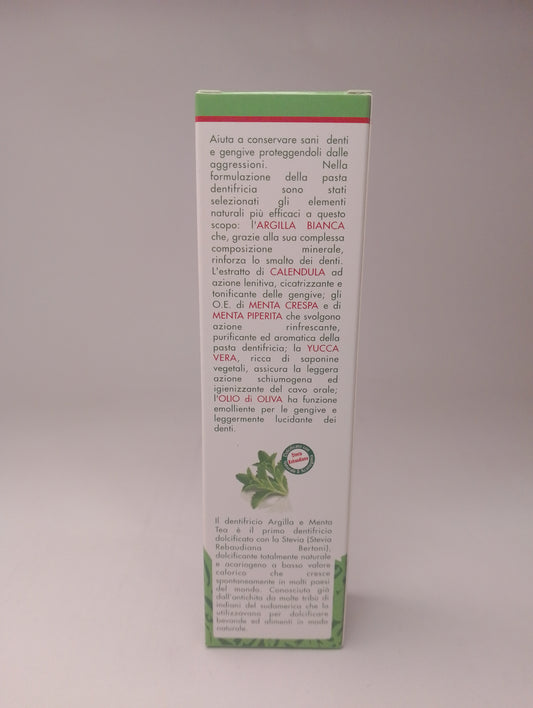 Dentifricio menta e argilla – Tea Natura 75ml