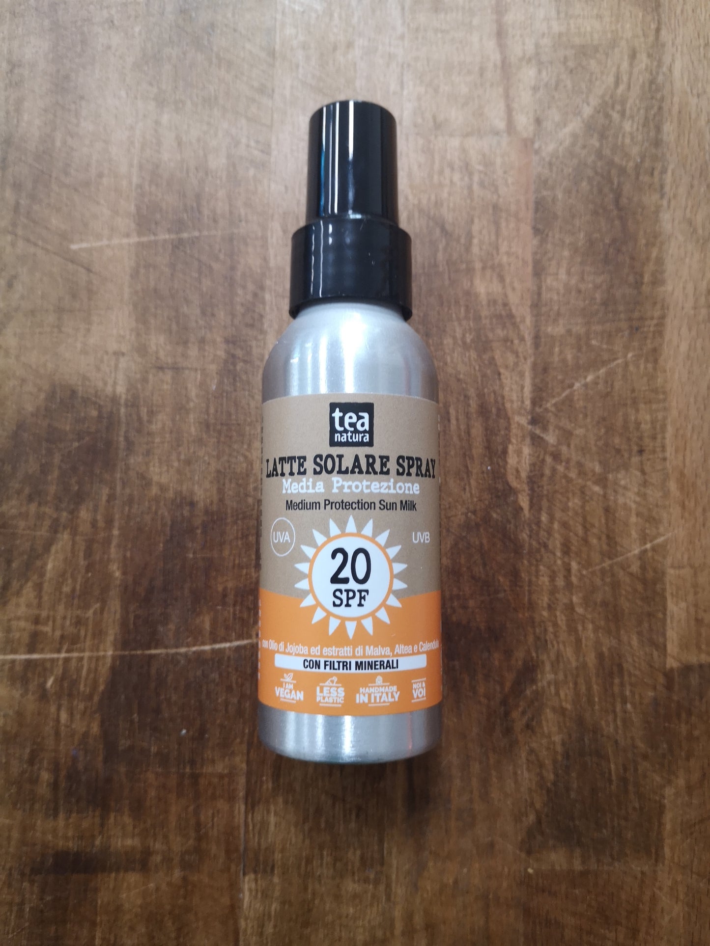 Latte Solare Spray SPF 20 100ml-  Tea Natura