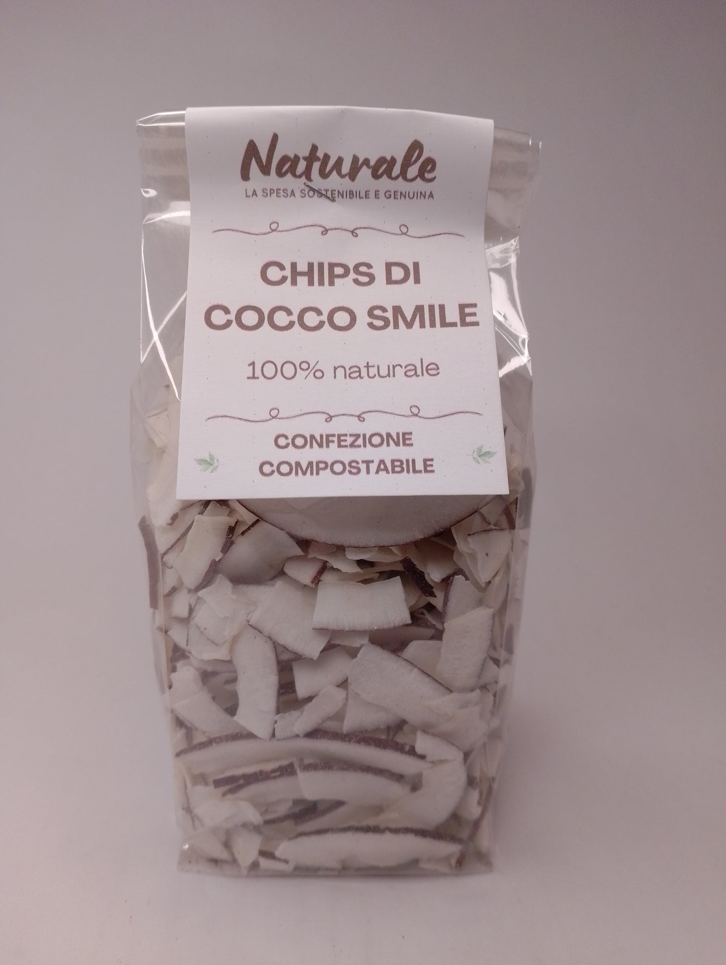 Chips cocco smile 200 gr - Il Naturale