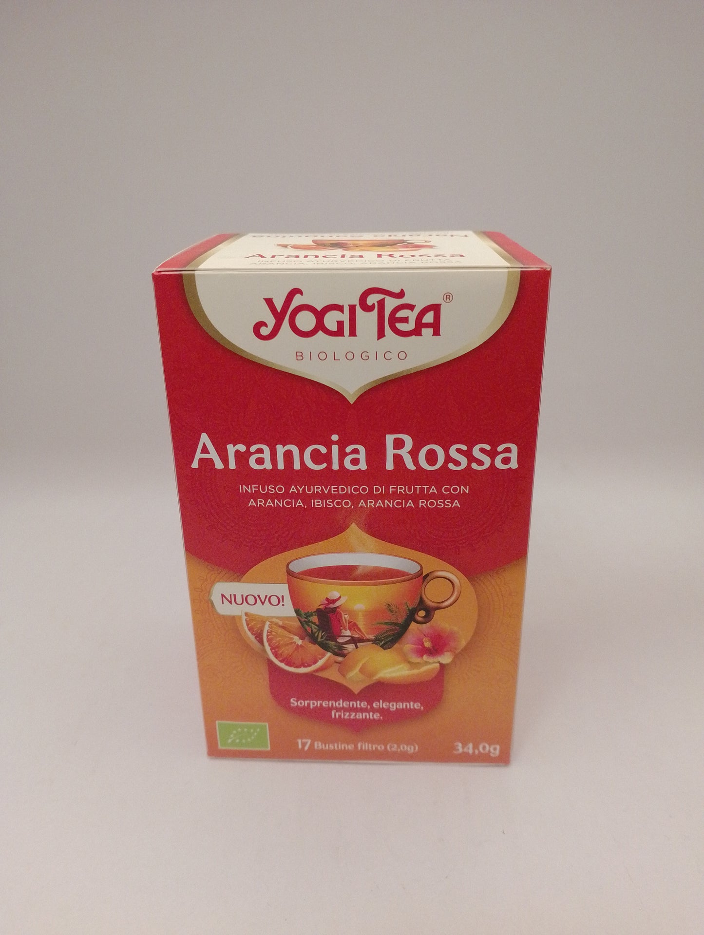 Yogi tea Infuso Arancia Rossa 34 gr 17 filtri