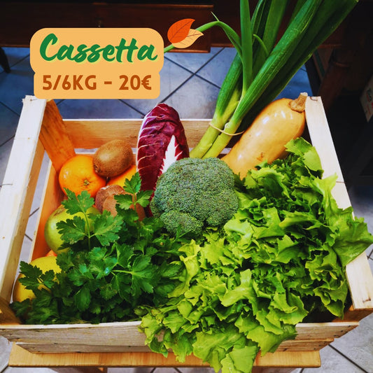 CASSETTA FRUTTA E VERDURA 5/6kg