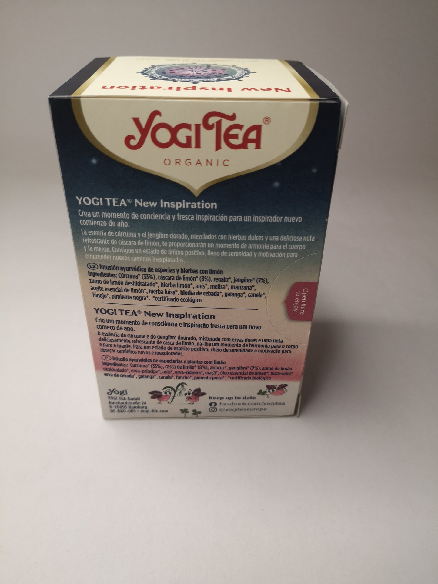 New Inspiration - Yogi Tea 17 filtri 34gr