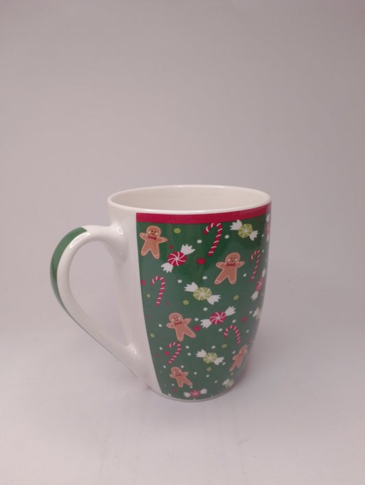Tazza in porcellana - manico smaltato