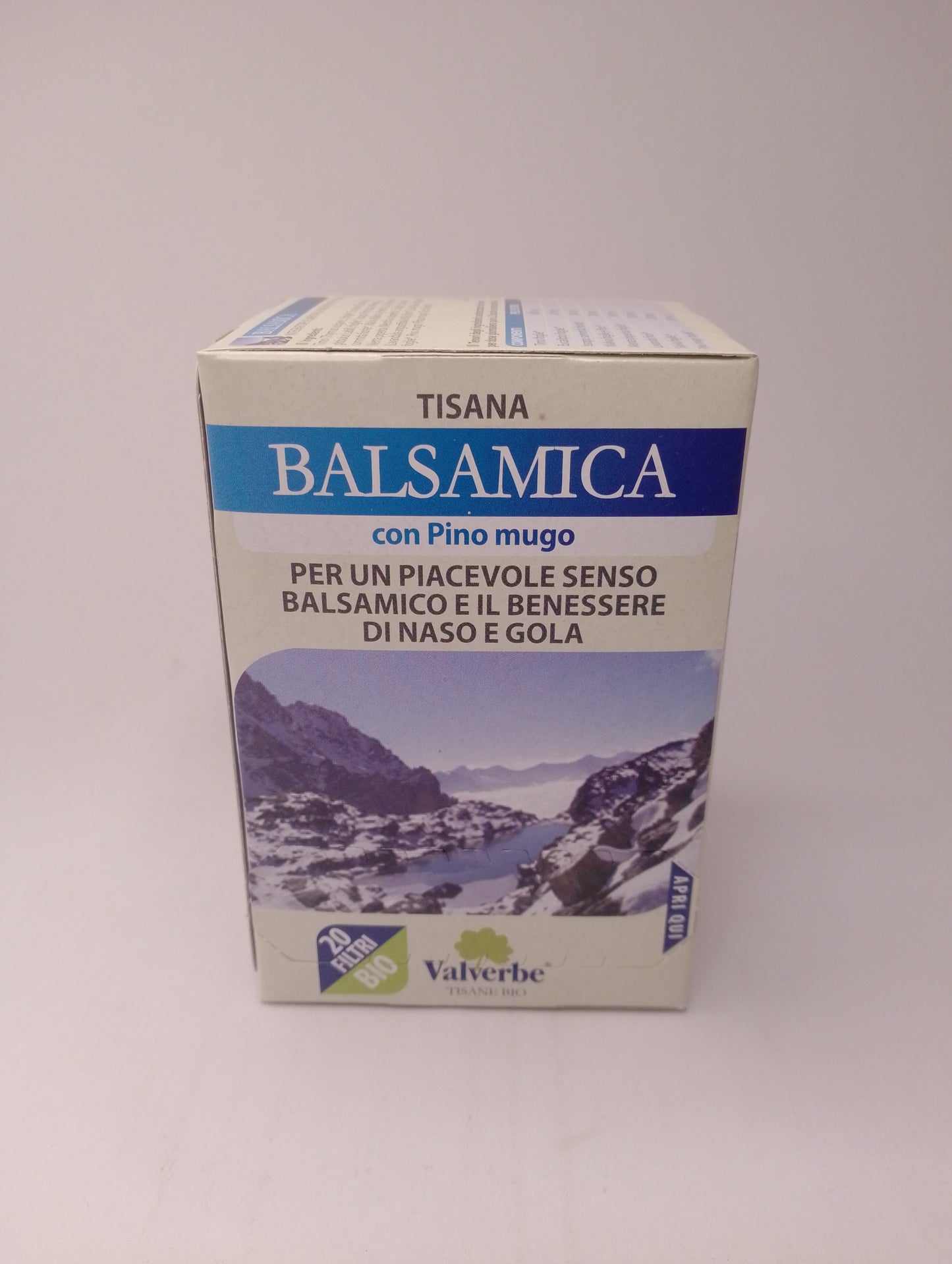 Tisana balsamica
Valverbe 20 gr 20 filtri