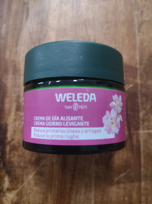 Crema giorno levigante rosa mosqueta e te bianco – Weleda 40 ml