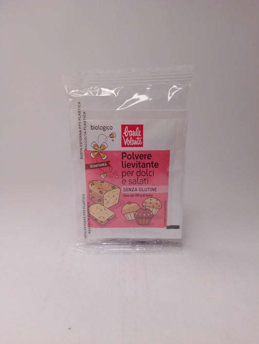 Polvere lievitante per dolci e salati 2X9g - Baule Volante