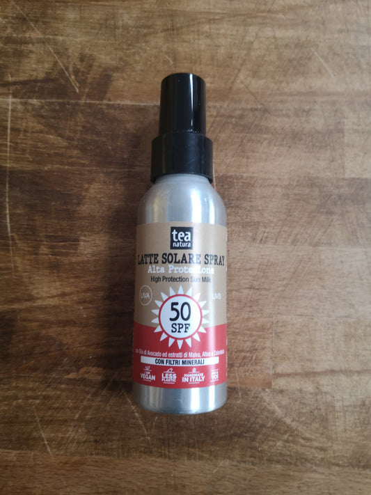 Latte Solare Spray SPF 50 100ml-  Tea Natura