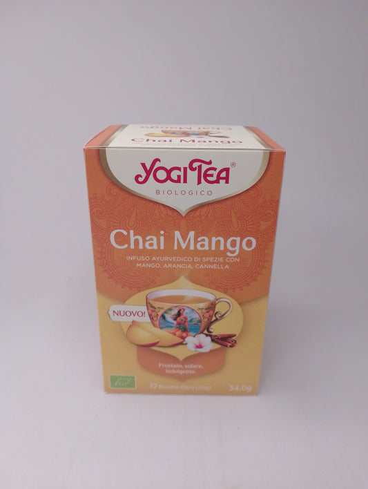 Yogi tea Infuso Chai Mango 34 gr 17 filtri