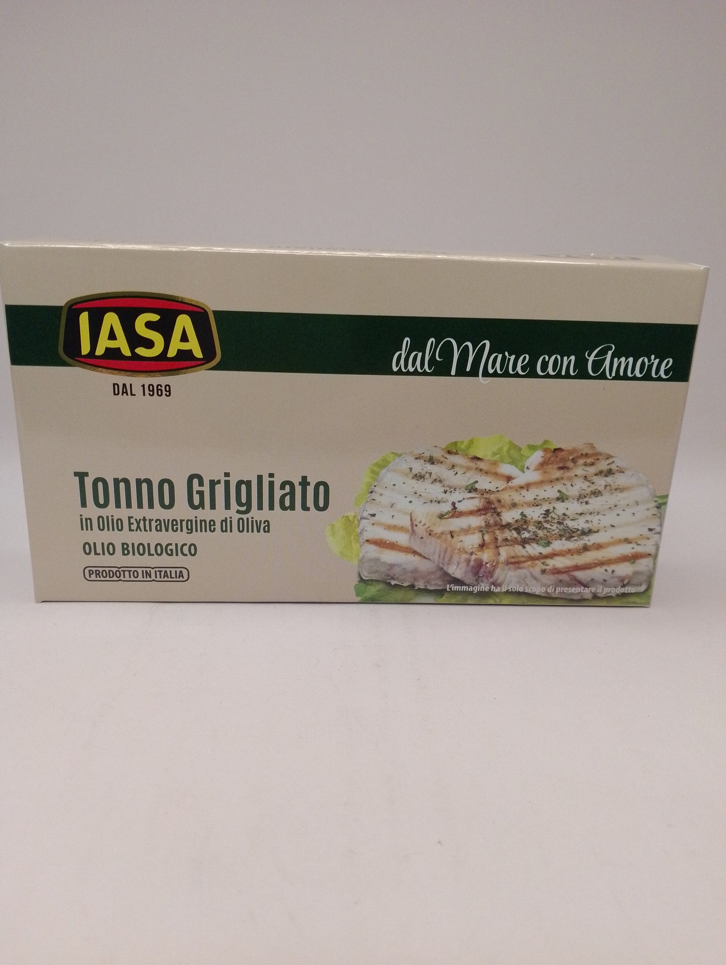 Tonno grigliato in olio extavergine di oliva 145 gr - Iasa