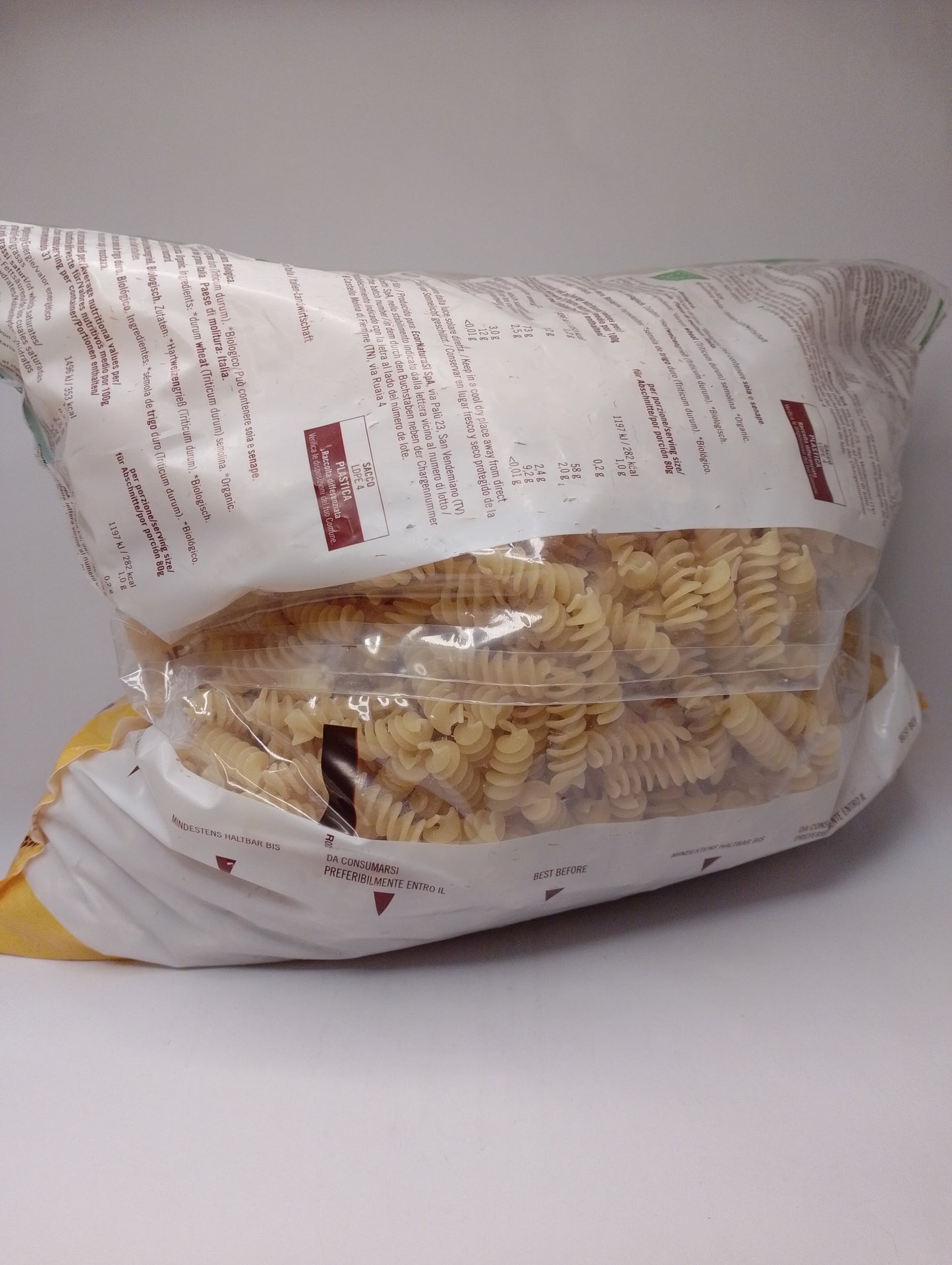 Fusilli di Semola di Grano duro Bio 3 Kg