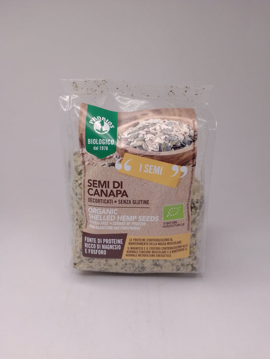 Semi di canapa decorticati uso alimentare bio - Probios 250 gr