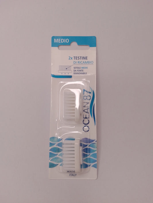 Testine ricambio spazzolino medie – Ocean87
