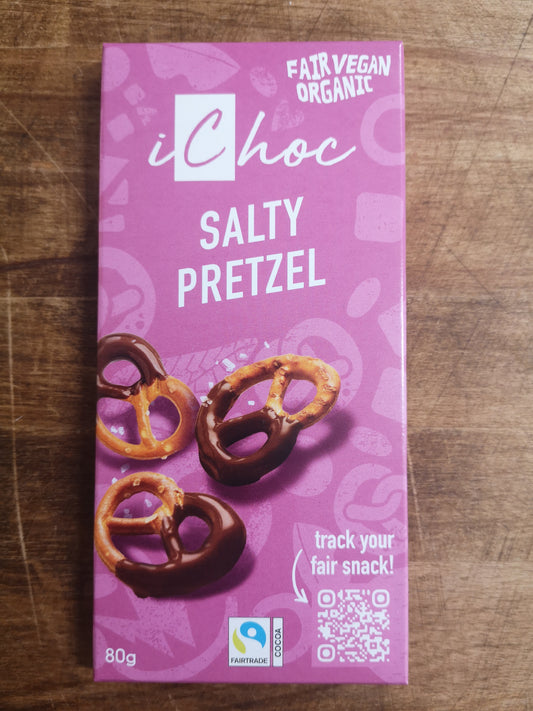 Cioccolato Salty Pretzel Vegan 80 gr - Vivani