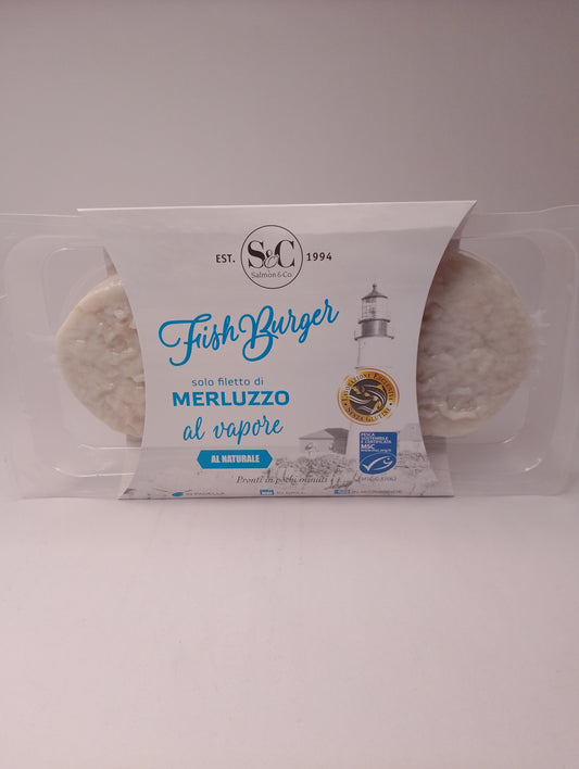 Burger di merluzzo 2x80 gr - Salmo & co