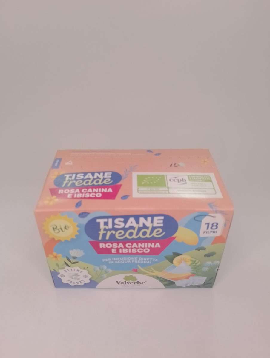 Tisana Fredda rosa canina e ibisco 31 gr 18 filtri